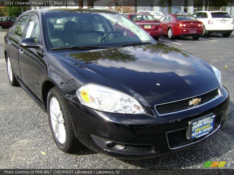 Black / Gray 2012 Chevrolet Impala LTZ