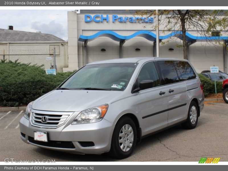 Alabaster Silver Metallic / Gray 2010 Honda Odyssey LX