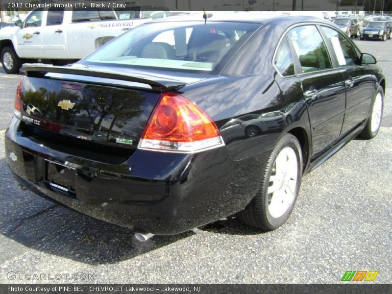 Black / Gray 2012 Chevrolet Impala LTZ