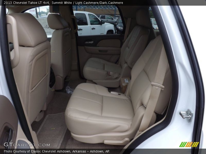 Summit White / Light Cashmere/Dark Cashmere 2013 Chevrolet Tahoe LT 4x4