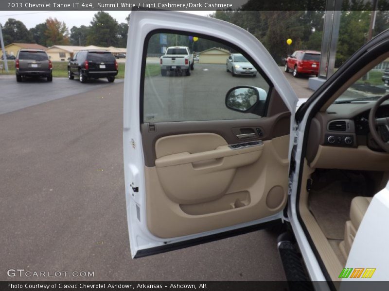 Summit White / Light Cashmere/Dark Cashmere 2013 Chevrolet Tahoe LT 4x4