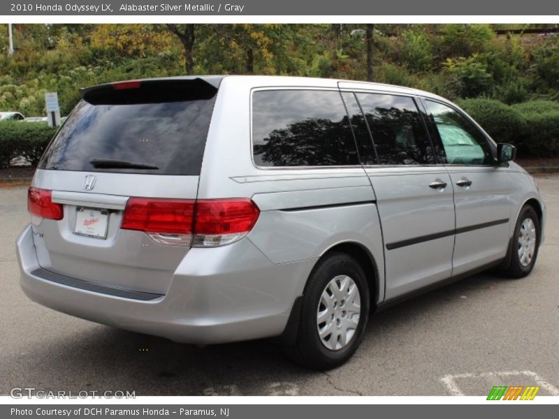 Alabaster Silver Metallic / Gray 2010 Honda Odyssey LX