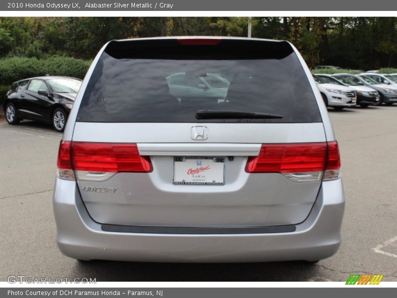 Alabaster Silver Metallic / Gray 2010 Honda Odyssey LX