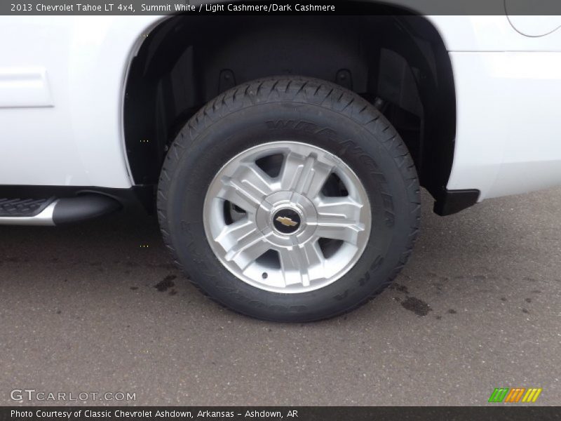 Summit White / Light Cashmere/Dark Cashmere 2013 Chevrolet Tahoe LT 4x4