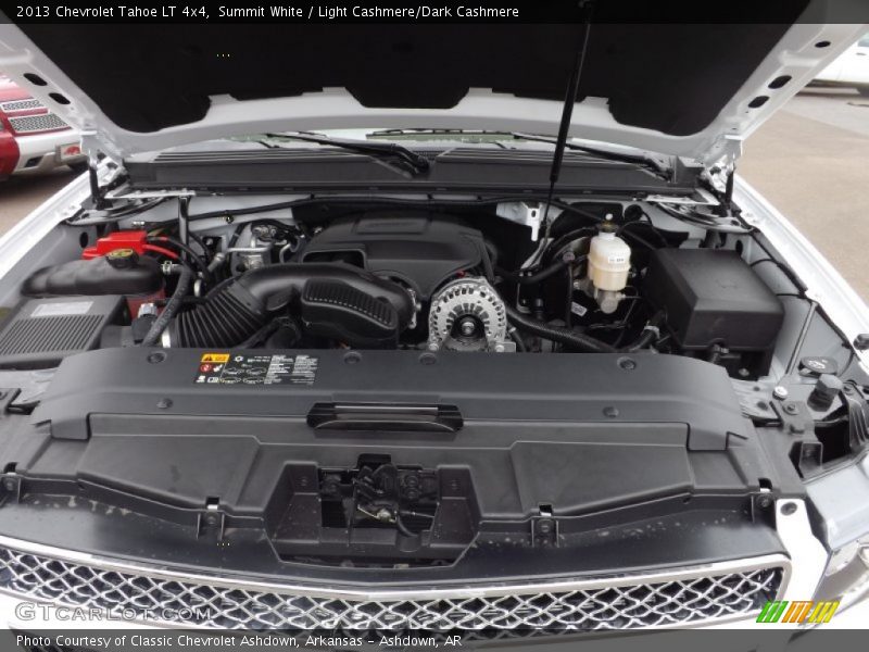 Summit White / Light Cashmere/Dark Cashmere 2013 Chevrolet Tahoe LT 4x4