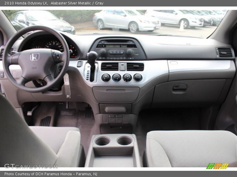 Alabaster Silver Metallic / Gray 2010 Honda Odyssey LX