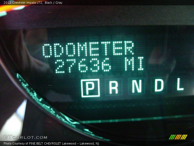 Black / Gray 2012 Chevrolet Impala LTZ