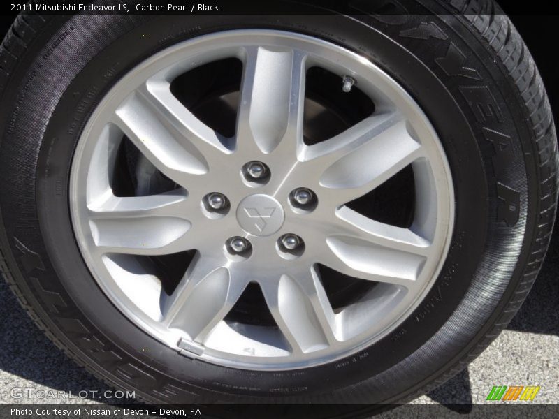 Carbon Pearl / Black 2011 Mitsubishi Endeavor LS