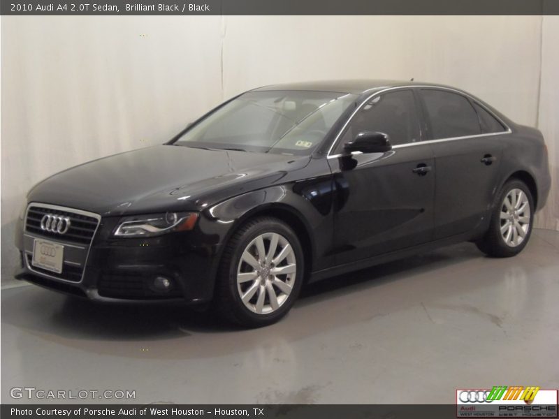 Brilliant Black / Black 2010 Audi A4 2.0T Sedan