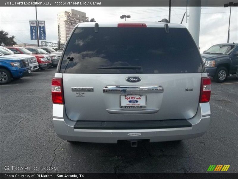 Ingot Silver Metallic / Camel 2011 Ford Expedition XLT