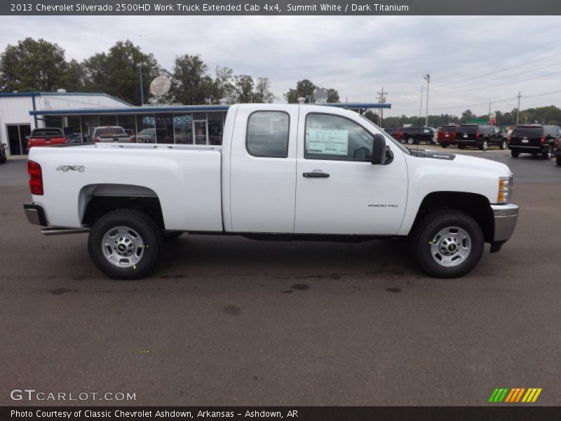 2013 Silverado 2500HD Work Truck Extended Cab 4x4 Summit White