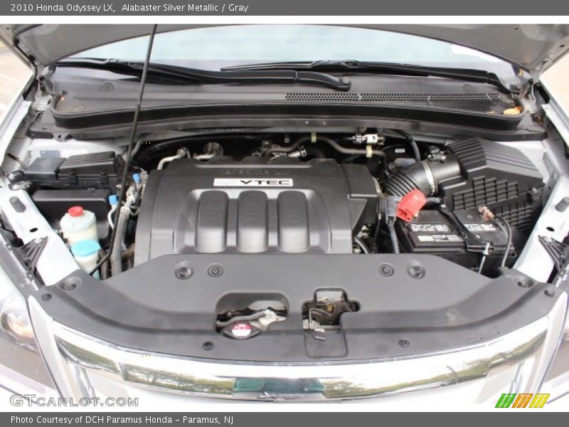 Alabaster Silver Metallic / Gray 2010 Honda Odyssey LX
