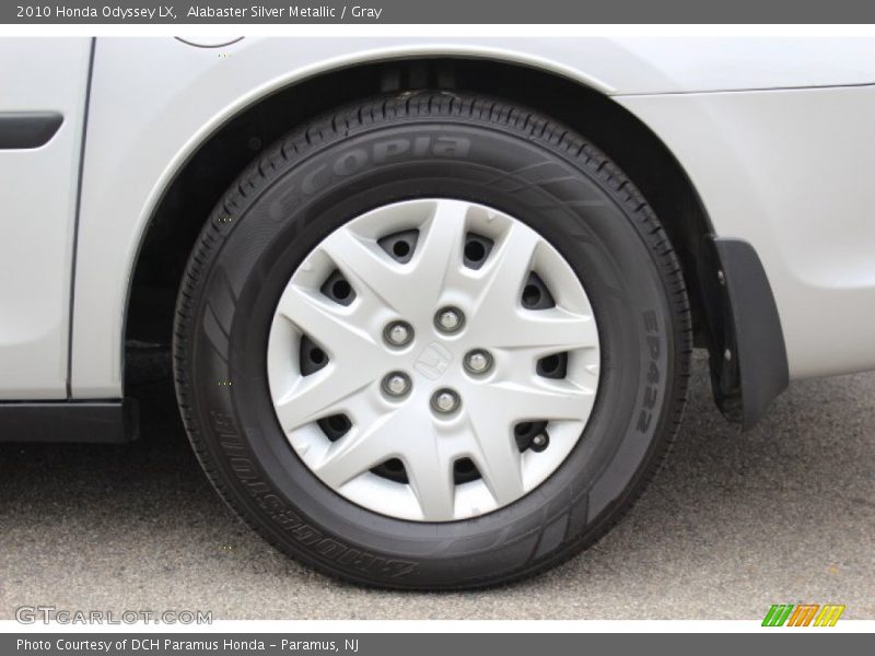 Alabaster Silver Metallic / Gray 2010 Honda Odyssey LX