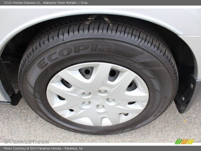 Alabaster Silver Metallic / Gray 2010 Honda Odyssey LX