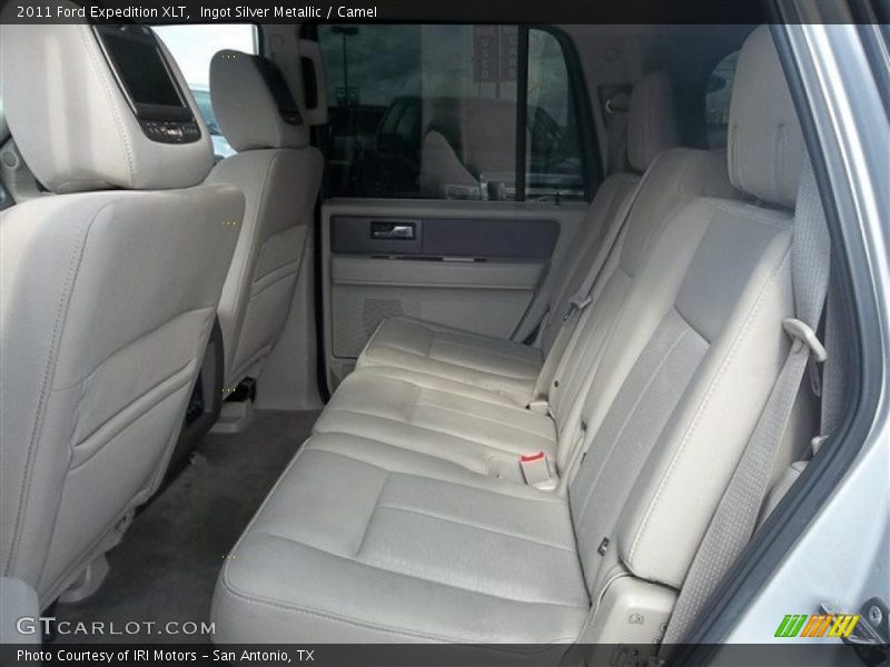 Ingot Silver Metallic / Camel 2011 Ford Expedition XLT