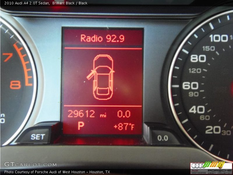 Brilliant Black / Black 2010 Audi A4 2.0T Sedan