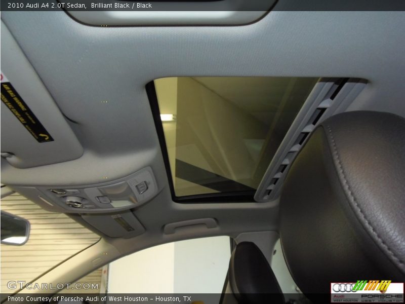 Brilliant Black / Black 2010 Audi A4 2.0T Sedan