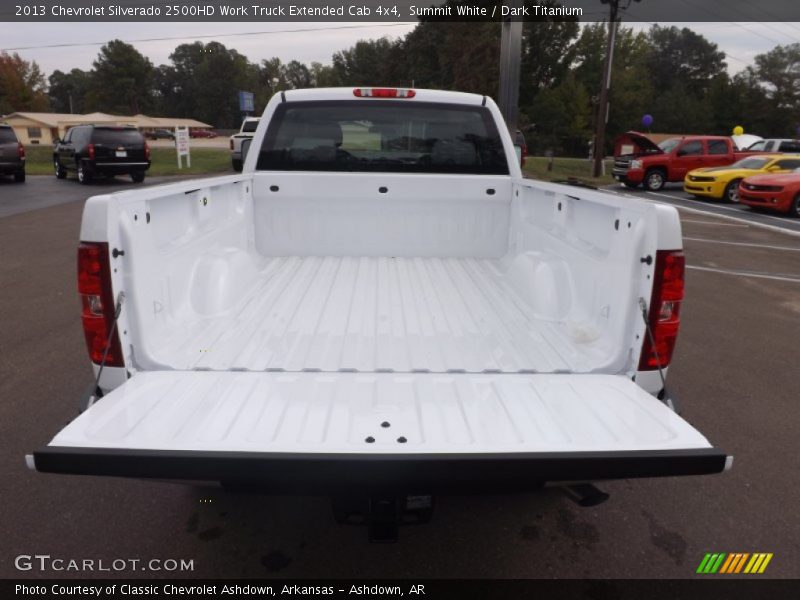  2013 Silverado 2500HD Work Truck Extended Cab 4x4 Trunk