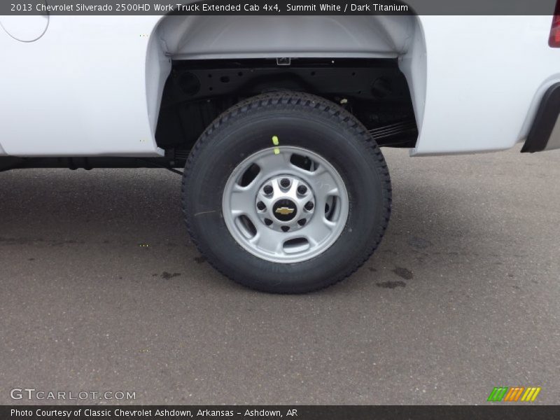  2013 Silverado 2500HD Work Truck Extended Cab 4x4 Wheel