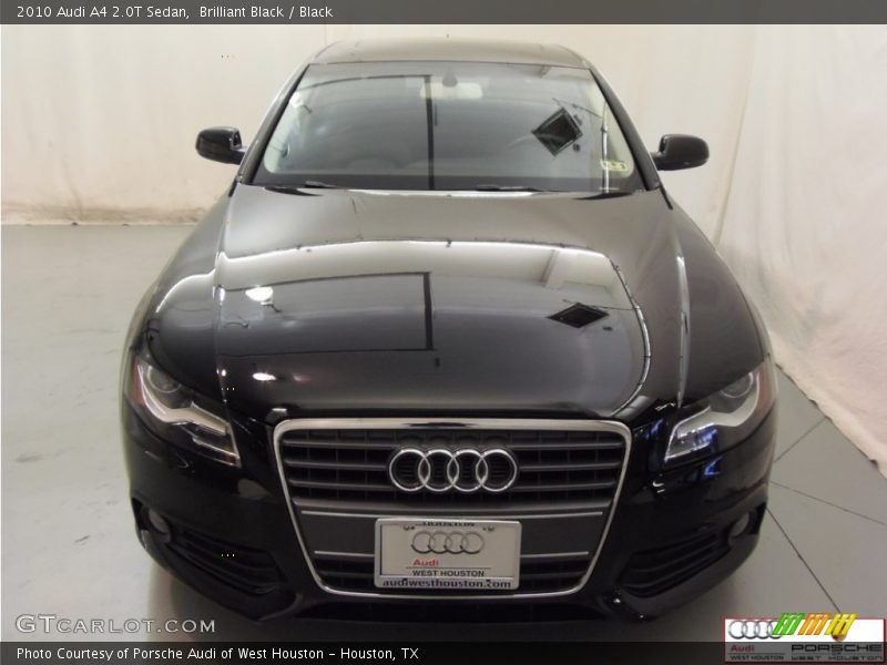 Brilliant Black / Black 2010 Audi A4 2.0T Sedan