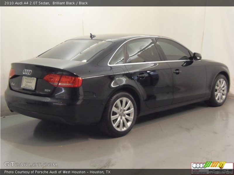 Brilliant Black / Black 2010 Audi A4 2.0T Sedan