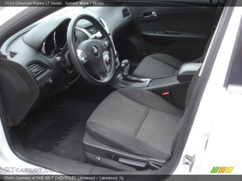 Summit White / Ebony 2010 Chevrolet Malibu LT Sedan