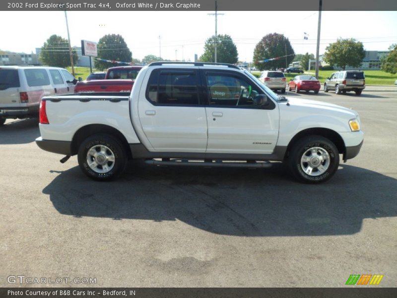 Oxford White / Dark Graphite 2002 Ford Explorer Sport Trac 4x4