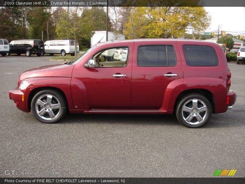 Crystal Red Metallic / Cashmere 2009 Chevrolet HHR LT
