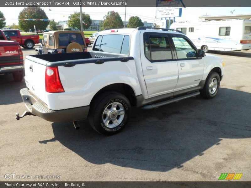 Oxford White / Dark Graphite 2002 Ford Explorer Sport Trac 4x4