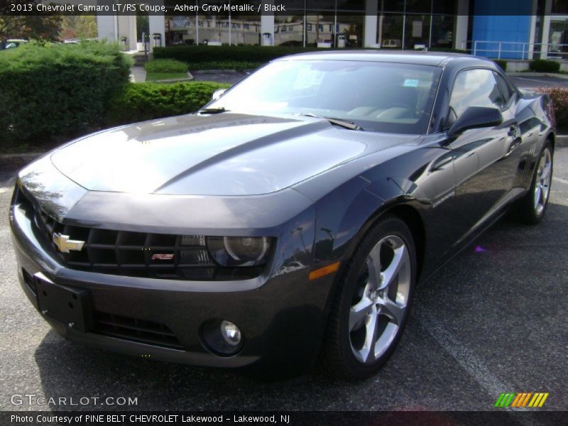 Ashen Gray Metallic / Black 2013 Chevrolet Camaro LT/RS Coupe