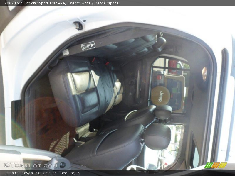 Oxford White / Dark Graphite 2002 Ford Explorer Sport Trac 4x4