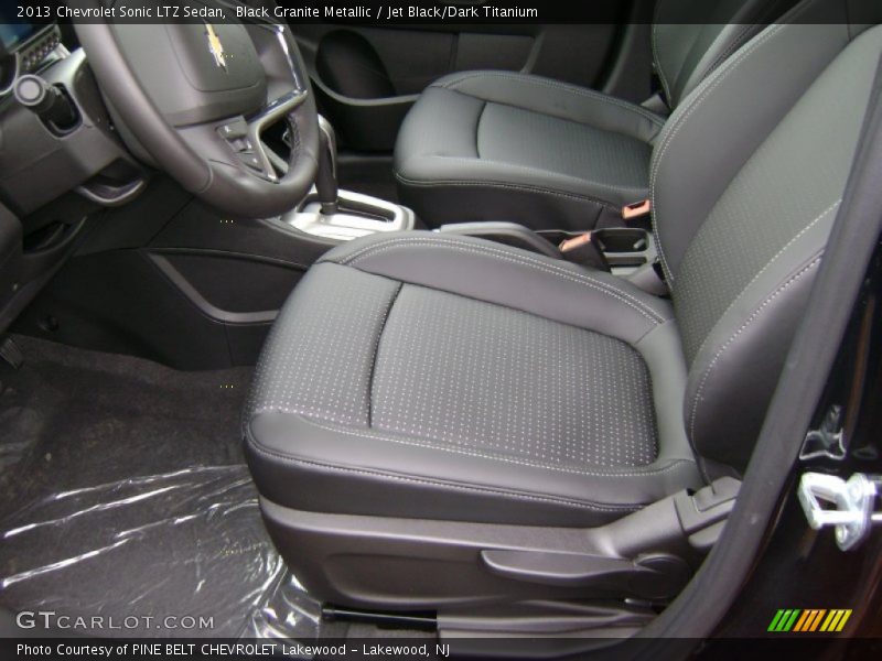 Black Granite Metallic / Jet Black/Dark Titanium 2013 Chevrolet Sonic LTZ Sedan