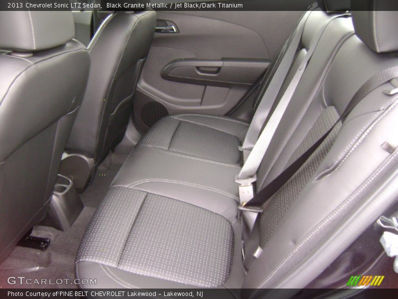 Black Granite Metallic / Jet Black/Dark Titanium 2013 Chevrolet Sonic LTZ Sedan
