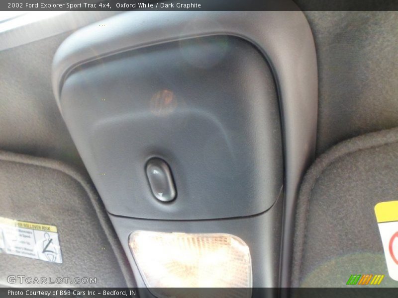 Oxford White / Dark Graphite 2002 Ford Explorer Sport Trac 4x4