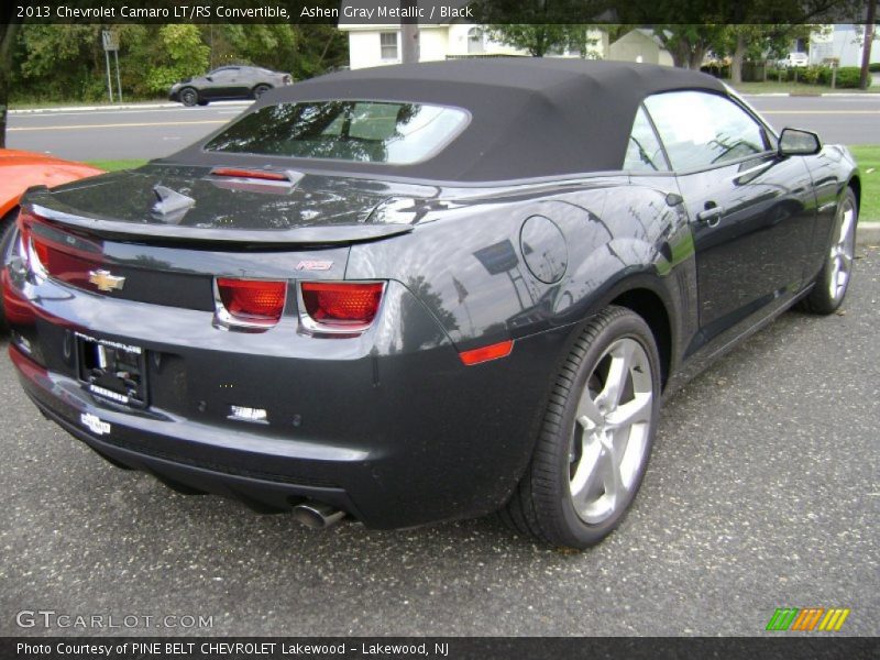 Ashen Gray Metallic / Black 2013 Chevrolet Camaro LT/RS Convertible