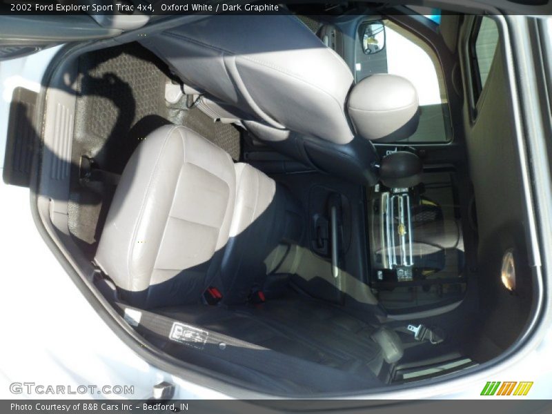 Oxford White / Dark Graphite 2002 Ford Explorer Sport Trac 4x4