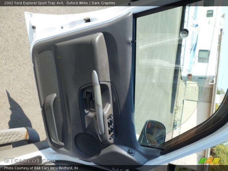 Oxford White / Dark Graphite 2002 Ford Explorer Sport Trac 4x4