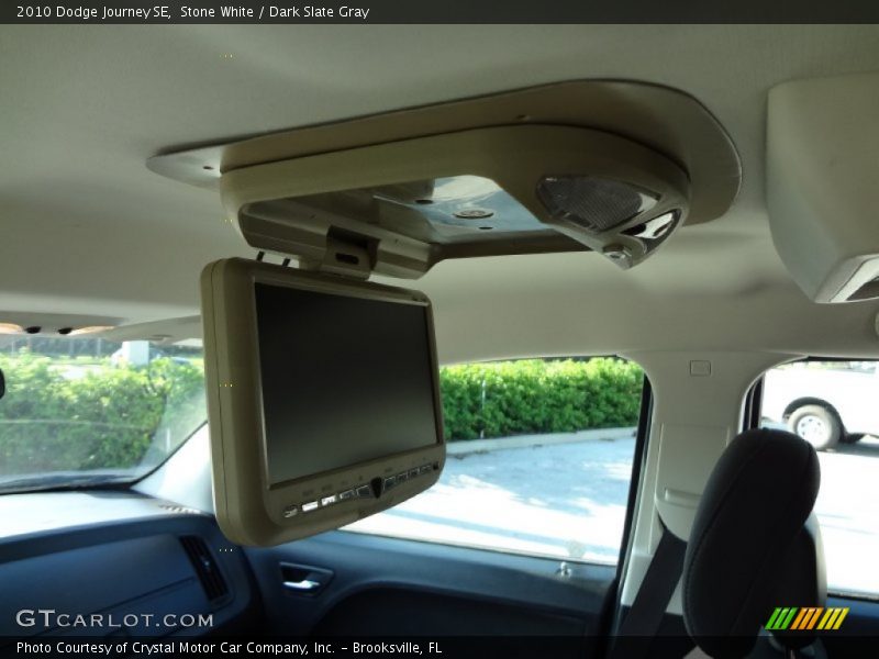 Stone White / Dark Slate Gray 2010 Dodge Journey SE