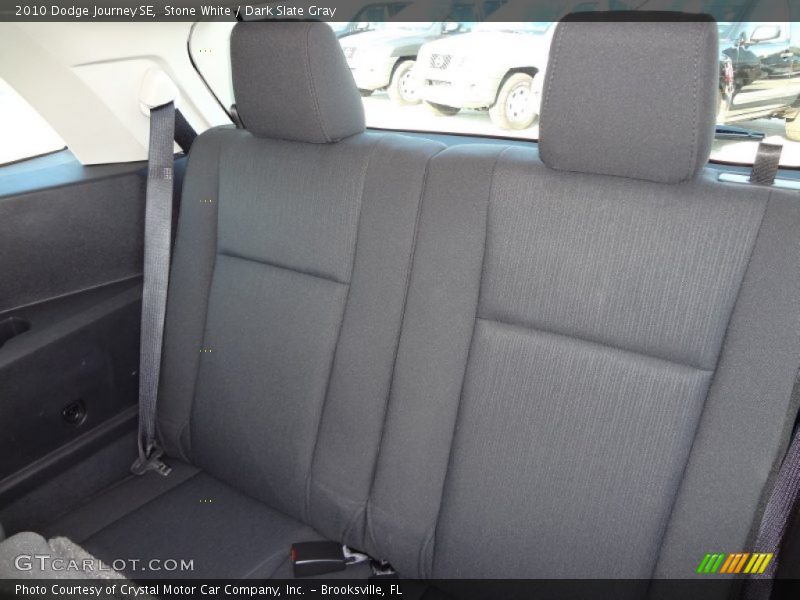 Stone White / Dark Slate Gray 2010 Dodge Journey SE