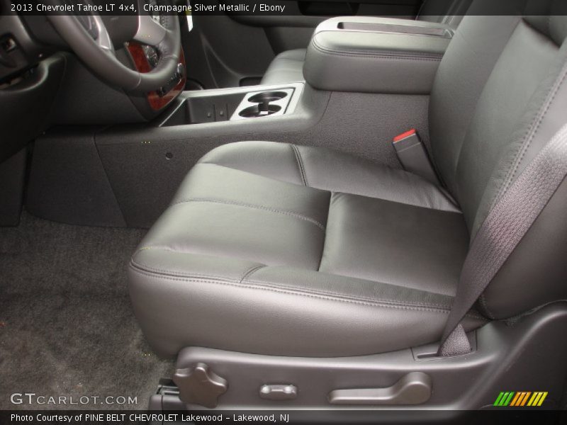 Champagne Silver Metallic / Ebony 2013 Chevrolet Tahoe LT 4x4