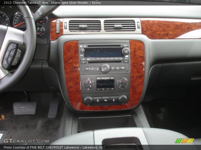 Champagne Silver Metallic / Ebony 2013 Chevrolet Tahoe LT 4x4