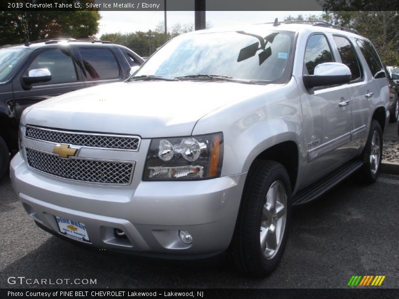 Silver Ice Metallic / Ebony 2013 Chevrolet Tahoe LS