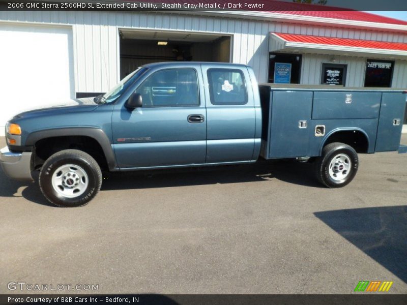  2006 Sierra 2500HD SL Extended Cab Utility Stealth Gray Metallic