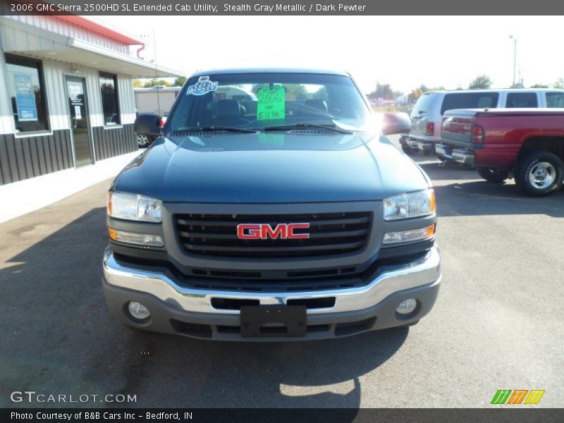 Stealth Gray Metallic / Dark Pewter 2006 GMC Sierra 2500HD SL Extended Cab Utility