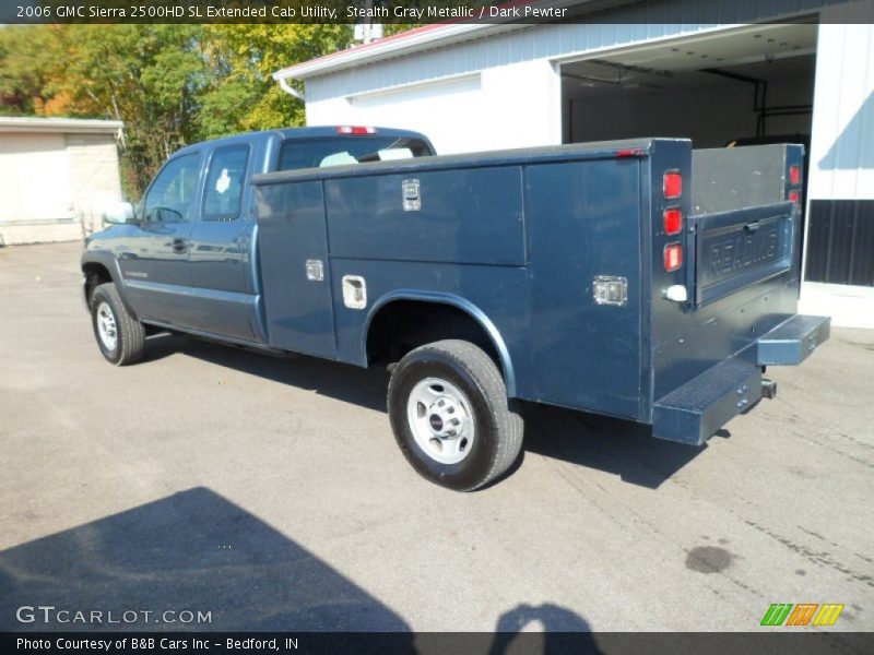 Stealth Gray Metallic / Dark Pewter 2006 GMC Sierra 2500HD SL Extended Cab Utility