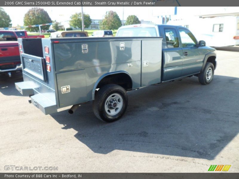 Stealth Gray Metallic / Dark Pewter 2006 GMC Sierra 2500HD SL Extended Cab Utility