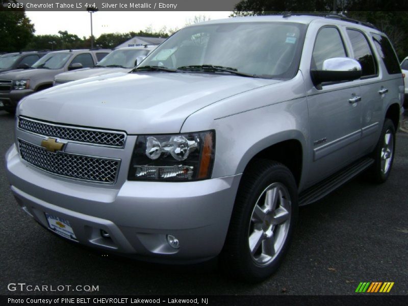 Silver Ice Metallic / Ebony 2013 Chevrolet Tahoe LS 4x4