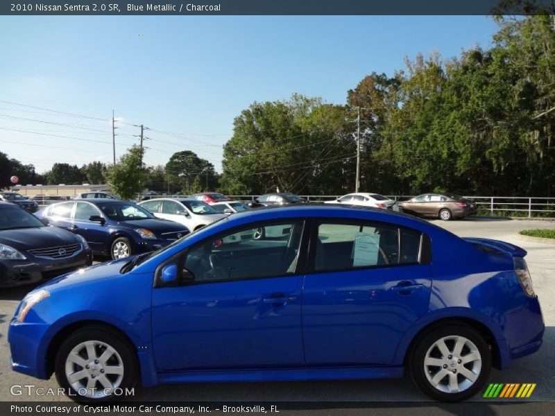 Blue Metallic / Charcoal 2010 Nissan Sentra 2.0 SR