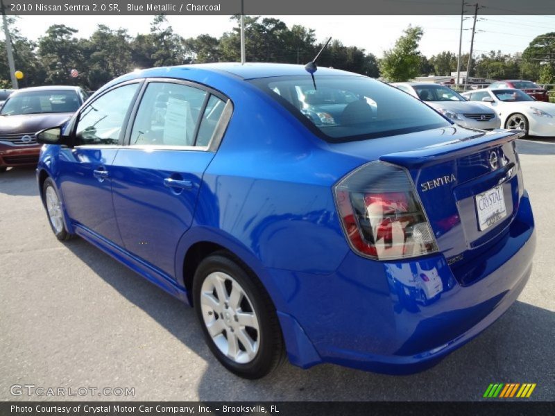 Blue Metallic / Charcoal 2010 Nissan Sentra 2.0 SR