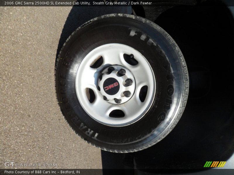 Stealth Gray Metallic / Dark Pewter 2006 GMC Sierra 2500HD SL Extended Cab Utility